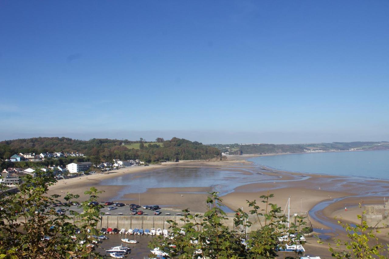 Beach House With Sea Views Over Saundersfoot Bay Dış mekan fotoğraf
