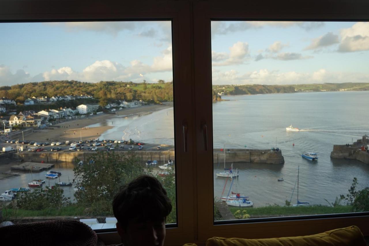 Beach House With Sea Views Over Saundersfoot Bay Dış mekan fotoğraf